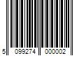 Barcode Image for UPC code 5099274000002