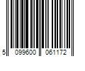 Barcode Image for UPC code 5099600061172