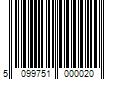 Barcode Image for UPC code 5099751000020