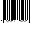 Barcode Image for UPC code 5099821001919