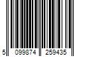 Barcode Image for UPC code 5099874259435