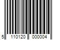 Barcode Image for UPC code 5110120000004