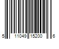 Barcode Image for UPC code 511049152006