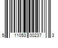 Barcode Image for UPC code 511053002373