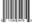 Barcode Image for UPC code 511054344755