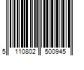 Barcode Image for UPC code 5110802500945