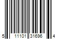 Barcode Image for UPC code 511101316964