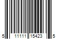 Barcode Image for UPC code 511111154235