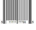 Barcode Image for UPC code 511111777885