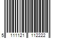 Barcode Image for UPC code 5111121112222