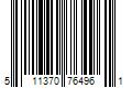 Barcode Image for UPC code 511370764961