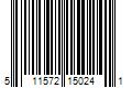 Barcode Image for UPC code 511572150241