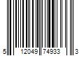 Barcode Image for UPC code 512049749333