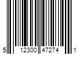 Barcode Image for UPC code 512300472741