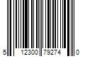 Barcode Image for UPC code 512300792740