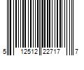 Barcode Image for UPC code 512512227177