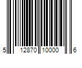 Barcode Image for UPC code 512870100006