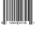 Barcode Image for UPC code 512924007251