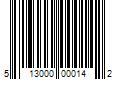 Barcode Image for UPC code 513000000142