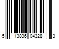 Barcode Image for UPC code 513836043283