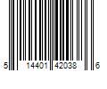 Barcode Image for UPC code 514401420386