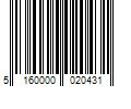 Barcode Image for UPC code 5160000020431