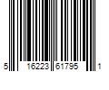 Barcode Image for UPC code 516223617951