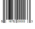 Barcode Image for UPC code 516752000033