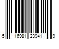 Barcode Image for UPC code 516981239419