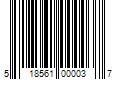 Barcode Image for UPC code 518561000037