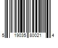 Barcode Image for UPC code 519035800214