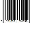 Barcode Image for UPC code 5201005001749