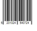 Barcode Image for UPC code 5201024540724