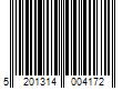 Barcode Image for UPC code 5201314004172