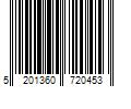 Barcode Image for UPC code 5201360720453