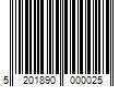 Barcode Image for UPC code 5201890000025