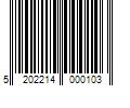 Barcode Image for UPC code 5202214000103