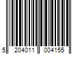 Barcode Image for UPC code 5204011004155