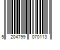 Barcode Image for UPC code 5204799070113