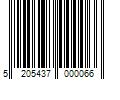 Barcode Image for UPC code 5205437000066