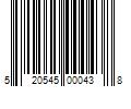 Barcode Image for UPC code 520545000438