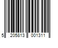 Barcode Image for UPC code 5205813001311