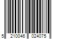 Barcode Image for UPC code 5210046024075