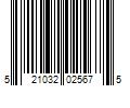 Barcode Image for UPC code 521032025675