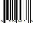 Barcode Image for UPC code 521354141169