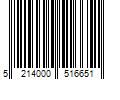 Barcode Image for UPC code 5214000516651