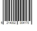 Barcode Image for UPC code 5214002004170