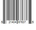 Barcode Image for UPC code 521404676375