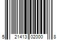 Barcode Image for UPC code 521413020008