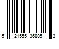 Barcode Image for UPC code 521555368853